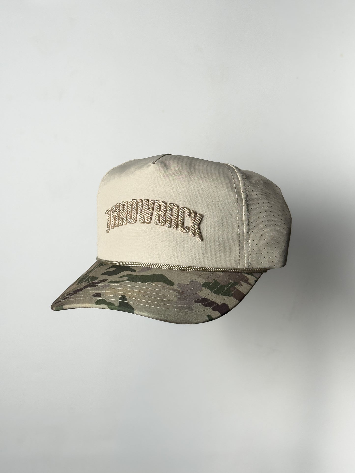 Dri-Tech Camo Hat - Cream