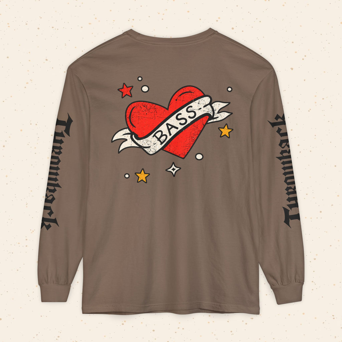Unisex Garment-dyed Long Sleeve T-Shirt
