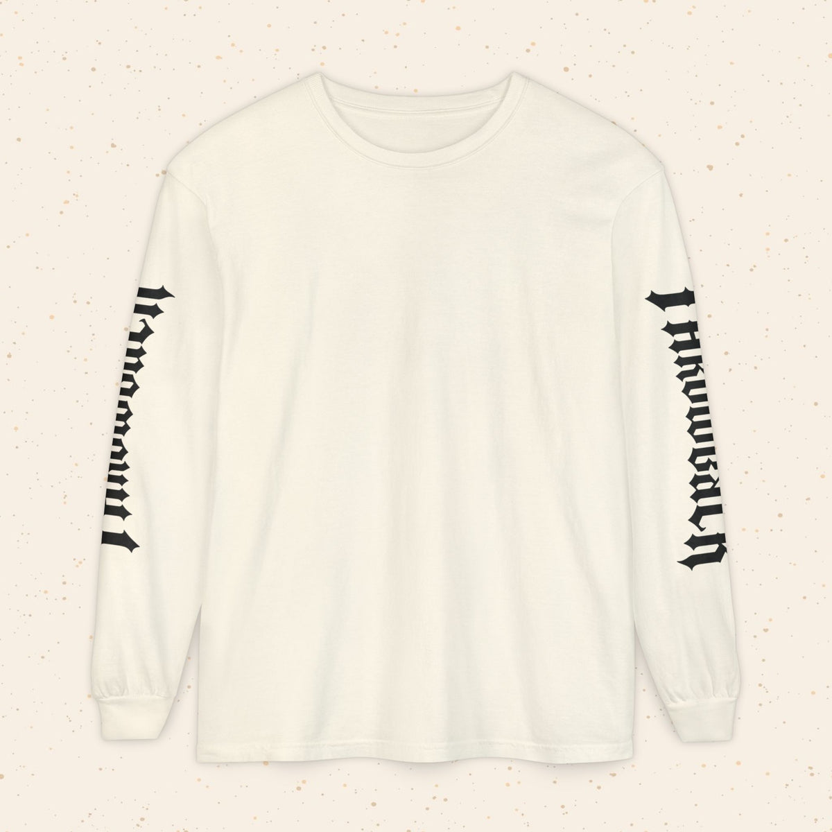 Unisex Garment-dyed Long Sleeve T-Shirt