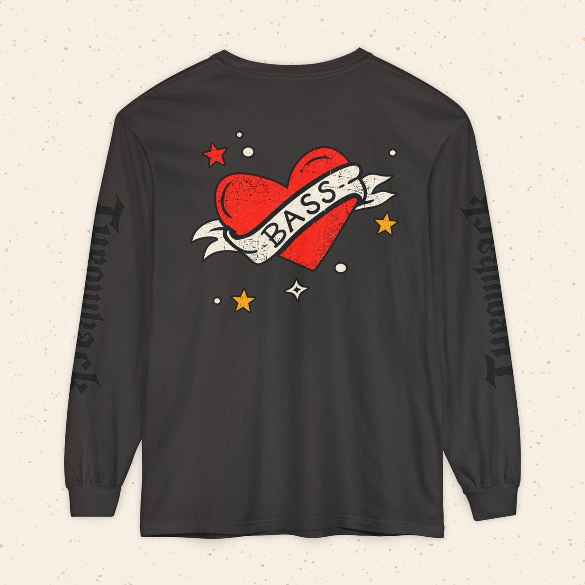Unisex Garment-dyed Long Sleeve T-Shirt