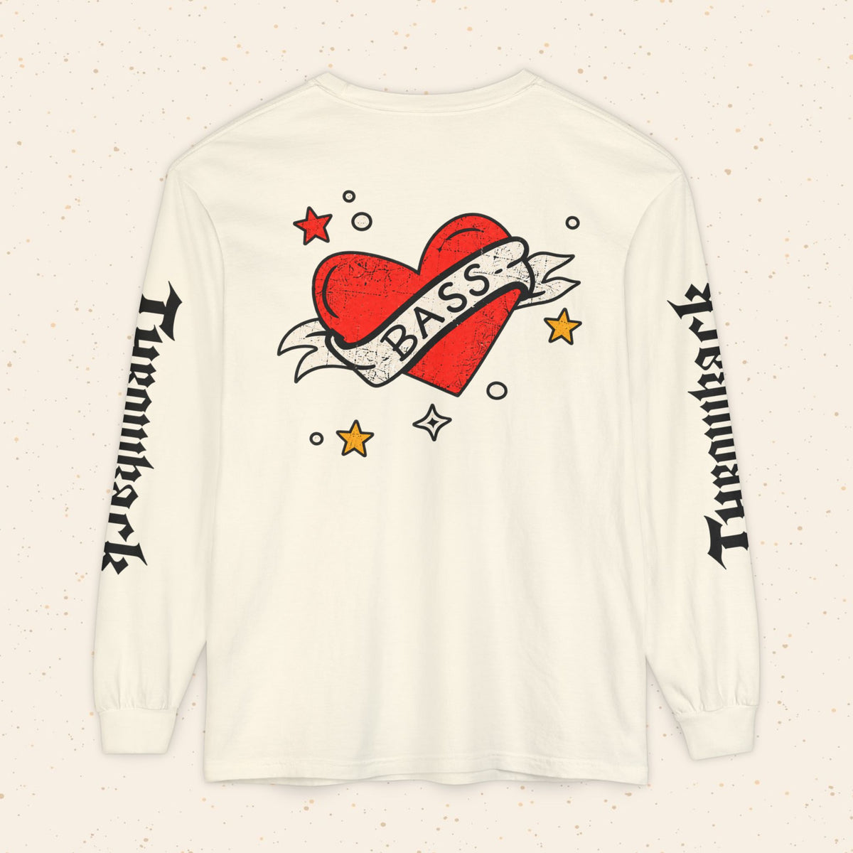 Unisex Garment-dyed Long Sleeve T-Shirt