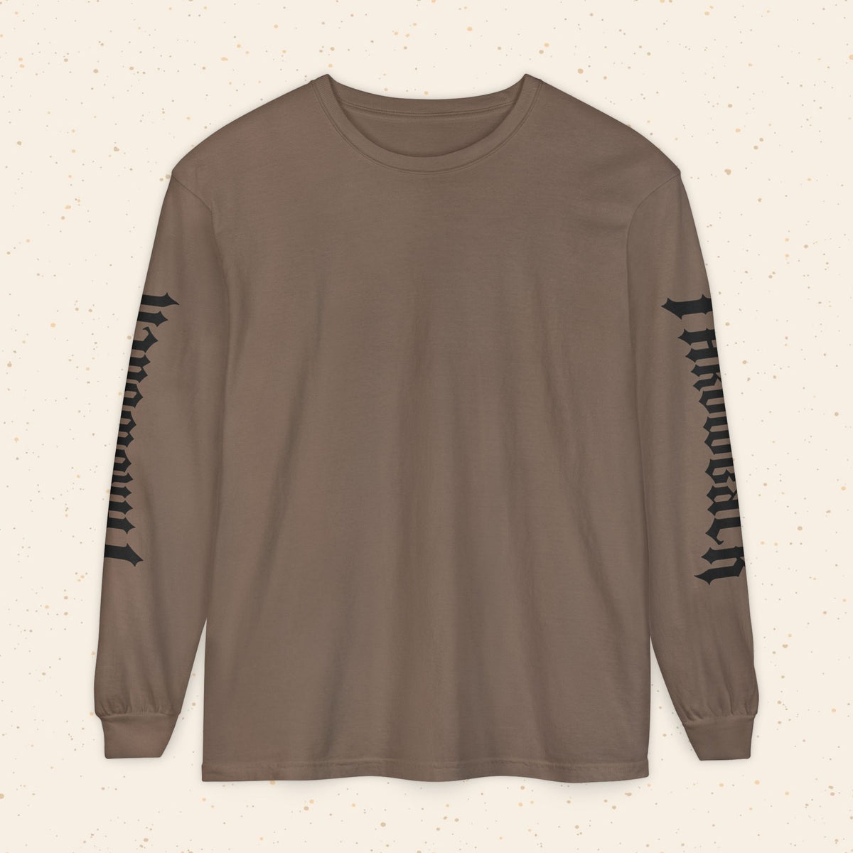 Unisex Garment-dyed Long Sleeve T-Shirt