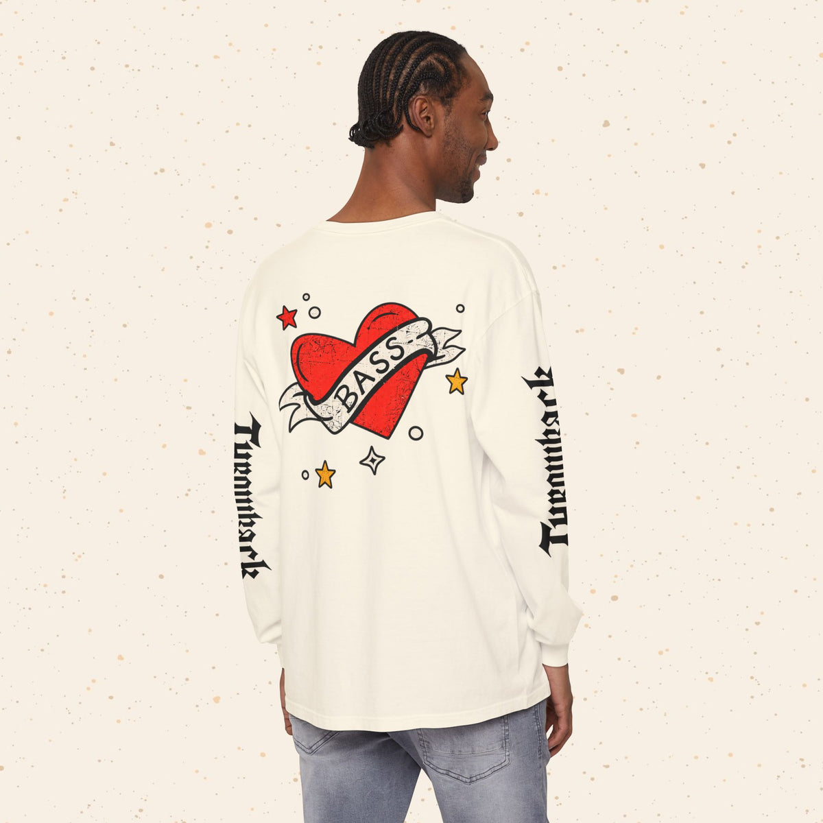 Unisex Garment-dyed Long Sleeve T-Shirt
