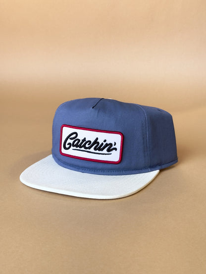 “Fishin or Catchin?” Hat (Slate)