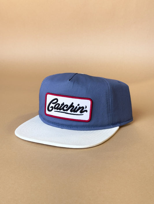 “Fishin or Catchin?” Hat (Slate)