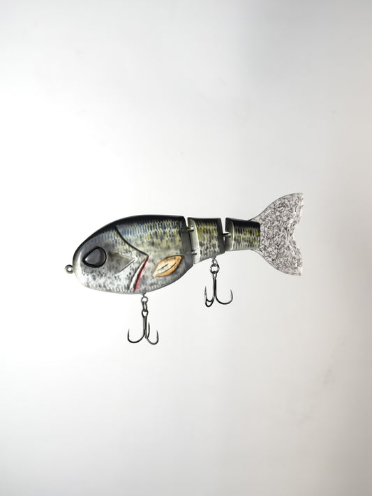 "White Crappie" Flee Shad