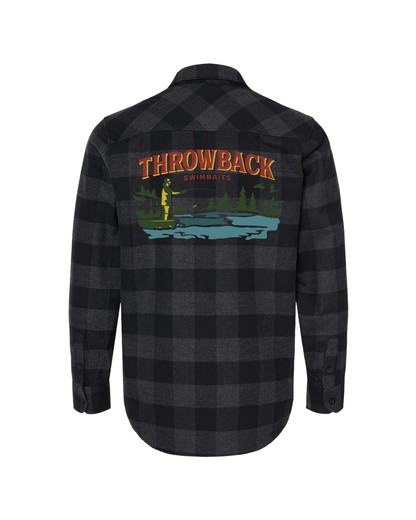 Flannel | Black | "PBR Throwback"