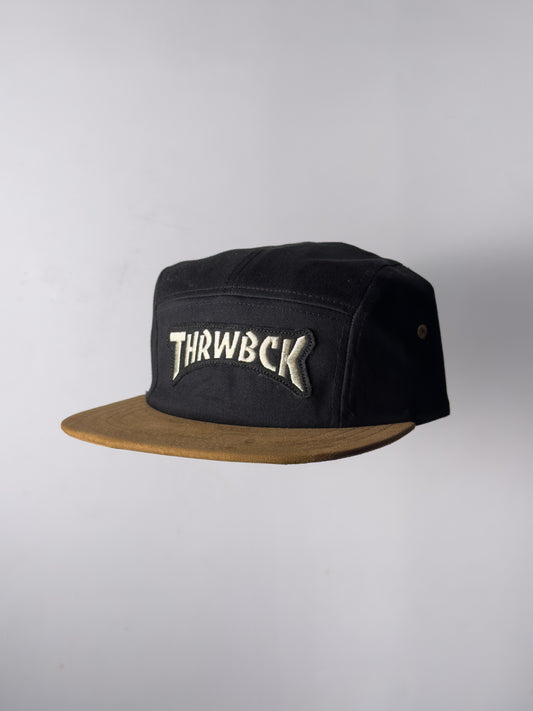 "THRWBCK" 5-Panel - Black