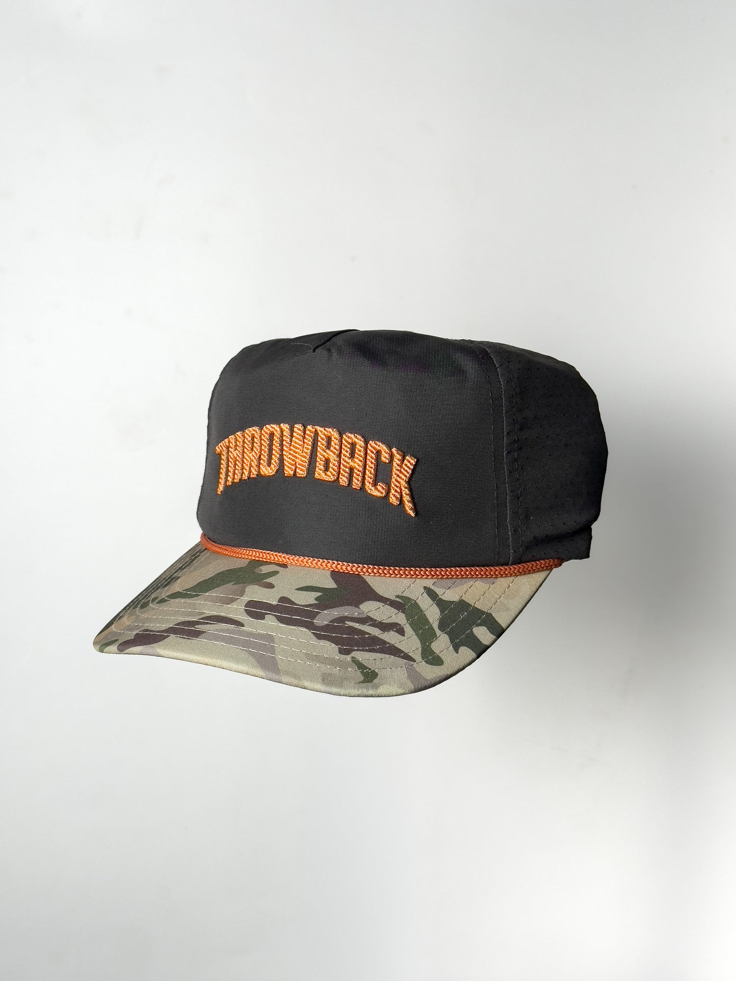 Dri-Tech Camo Hat - Black