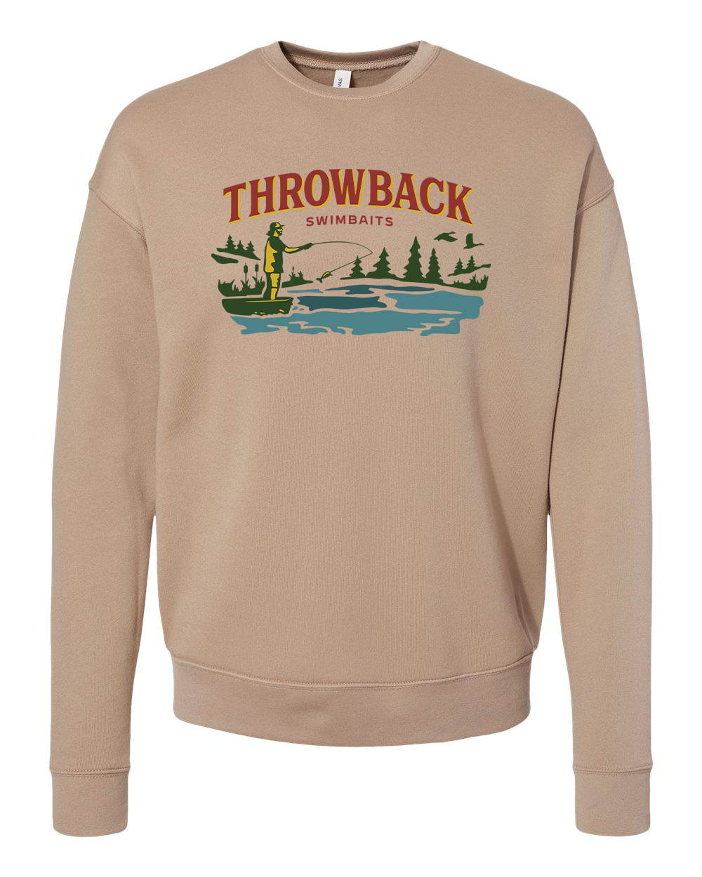 Crew Sweatshirt | Tan | "PBR Throwback"